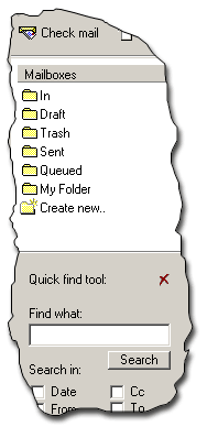 Overview of the mail client